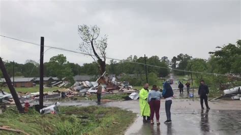 Damage from possible tornado in Franklin, Texas | khou.com