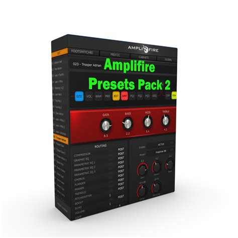 Amplifire Presets Pack 2 - Fremen Presets