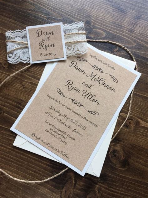 28+ Rustic Wedding Invitation Design Templates PSD, AI Free \u0026 ...