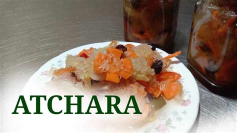 ATCHARA RECIPE - YouTube