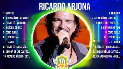 Ricardo Arjona ~ Greatest Hits Full Album ~ Best Old Songs All Of Time - YouTube