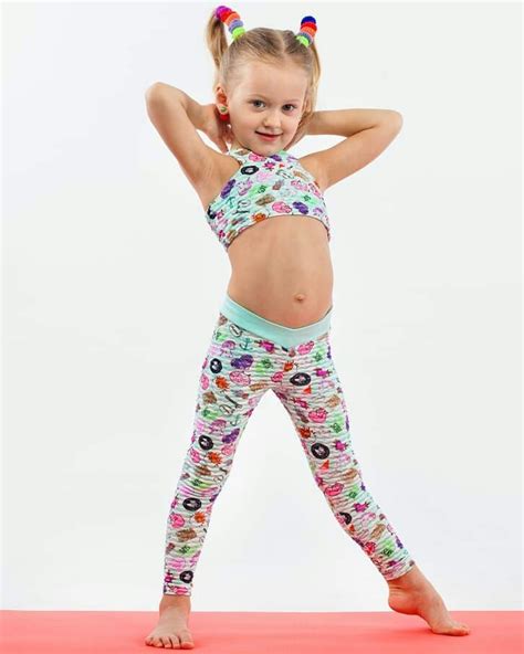 Girls Activewear With Funny Prints Kids Dancewear сustomized - Etsy