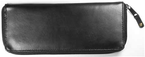 Zippered Checkbook Covers, Leather Business Checkbook Covers