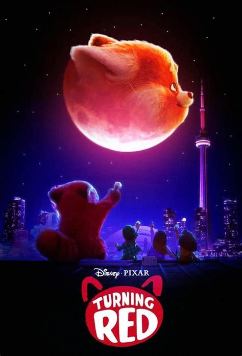 Turning Red poster I made. : r/Pixar