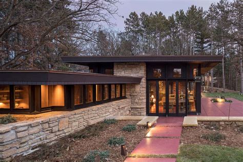 Frank Lloyd Wright designed home with inspiring renovation in Minnesota