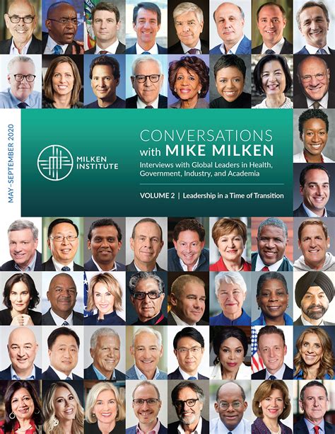 Conversations with Mike Milken, Volume 2: Leadership in a Time of ...