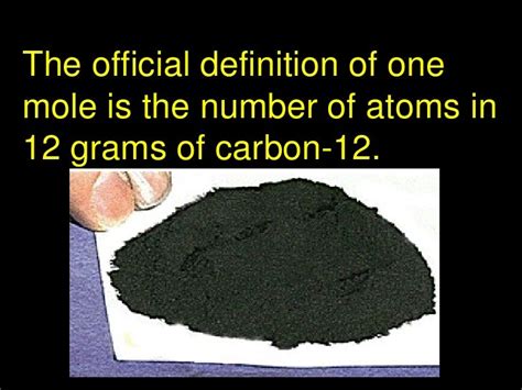 Lecture 10.1- The Mole