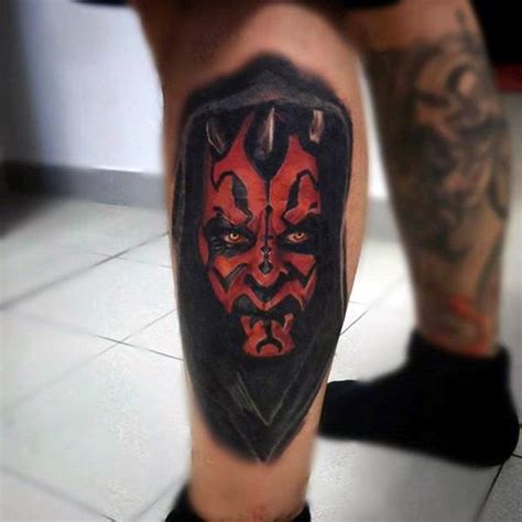 50 Darth Maul Tattoo Designs For Men - Star Wars Ink Ideas