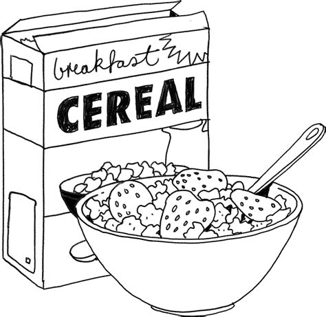 Images Of Cartoon Cereal Bowl Transparent