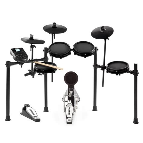 Buy AlesisNitro Mesh Kit - Electronic Drum Set with Quiet Mesh Pads, USB MIDI, Kick Pedal and ...