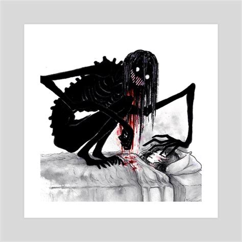 Sleep Paralysis Demon, an art print by Creepy Sweets - INPRNT