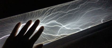 Fast Lightning Tube: Illuminated Plasma within Glass