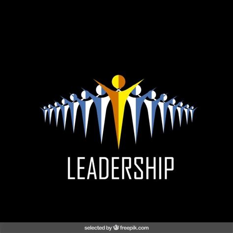 Free Vector | Leadership logo