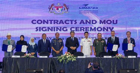 Mindef signs 51 deals worth over RM10 billion at Lima '23 | New Straits ...