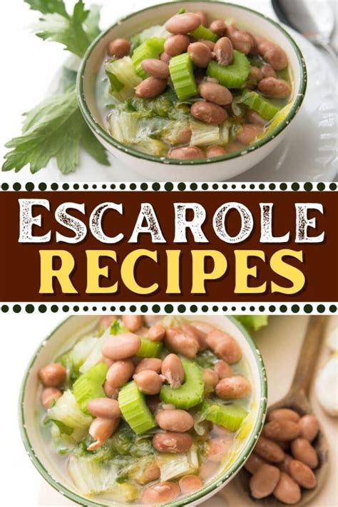 17 Escarole Recipes (Soup, Salad, and More) - Insanely Good