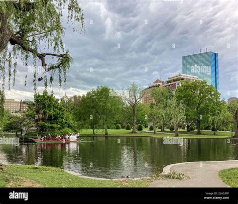 Boston public garden four seasons hi-res stock photography and images - Alamy