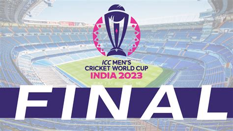 Final Cricket World Cup 2023 World Cup 19th November 2023