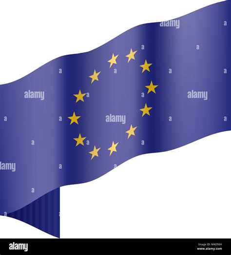 European union flag, vector illustration Stock Vector Image & Art - Alamy