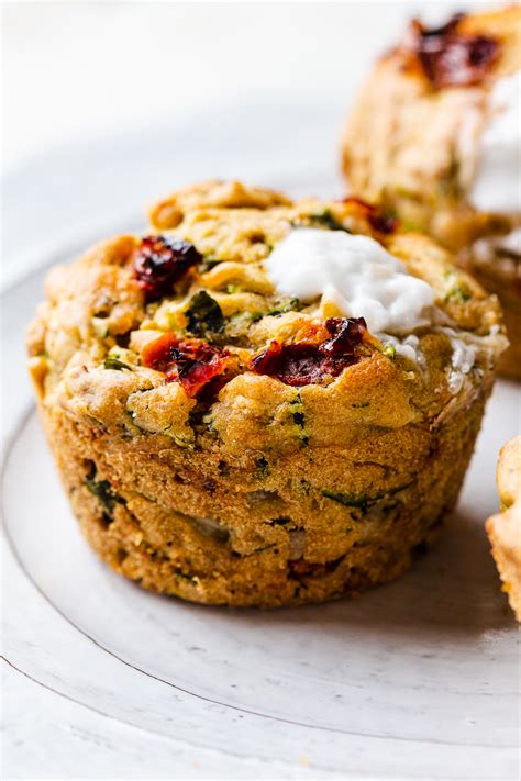 Savoury vegan muffins - Lazy Cat Kitchen