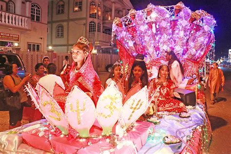 Scenes from the Guyana Hindu Dharmic Sabha Diwali motorcade - Stabroek News