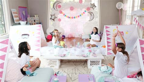 Birthday Slumber Party Decoration Ideas | Shelly Lighting