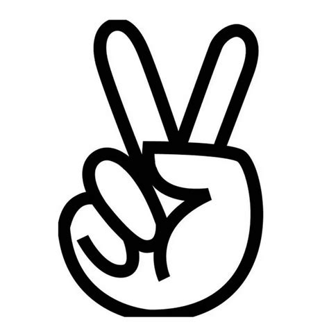 8.5*12.5CM PEACE SIGN Car Sticker Decal Reflective Interest Motorcycle Decorative Body Stickers ...