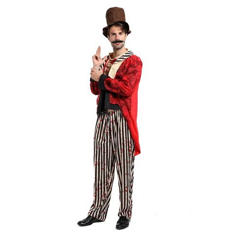 Ringmaster Costume Adult Mens Ring Master Lion Tamer Circus (XL) - Walmart.com - Walmart.com