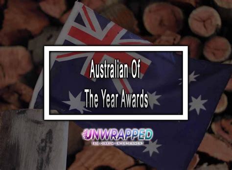 Australian Of The Year Awards 2023 What's it all About?