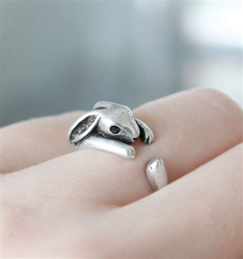 Rabbit Ring Bunny Ring Adjustable Ring Everyday by petitformal | Bagues vintage, Bague, Etsy bijoux