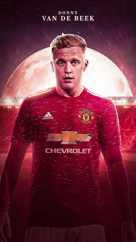 Donny Van De Beek Manchester United iPhone Wallpaper - 2023 Football ...