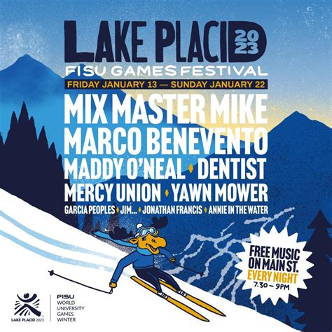 Music and activities to headline festival running alongside Lake Placid 2023