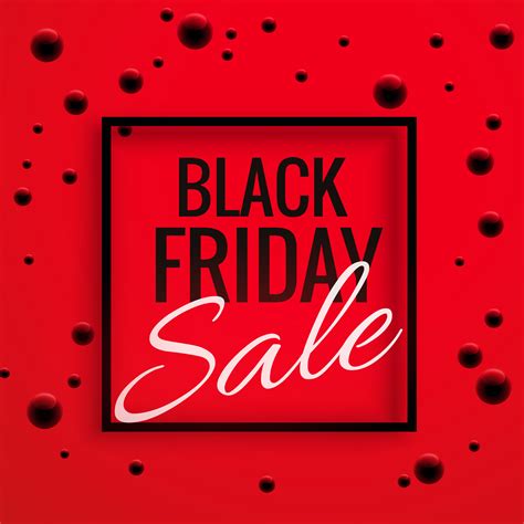 black friday sale banner poster with red background and dots - Download Free Vector Art, Stock ...