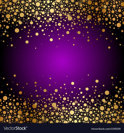 Purple and gold luxury background Royalty Free Vector Image