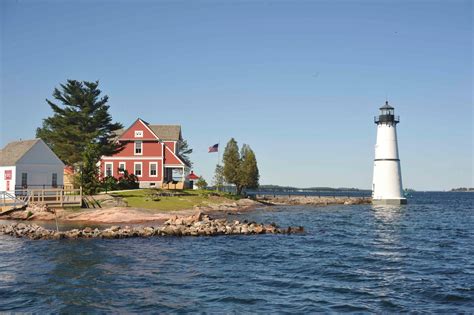 Rock Island Lighthouse, We Are NY | Island lighthouse, Rock island, Saint lawrence river