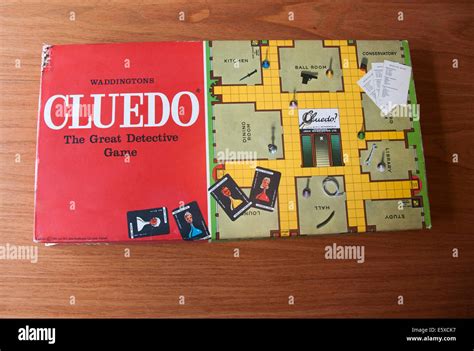 Cluedo Board Game Stock Photo - Alamy