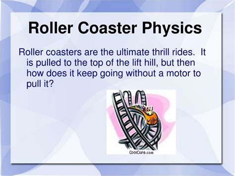 PPT - Roller Coaster Physics PowerPoint Presentation, free download ...