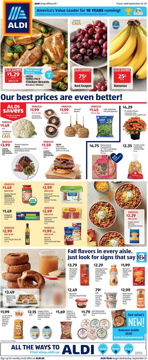 ALDI Ad Circular - 09/23 - 09/29/2020 | Rabato