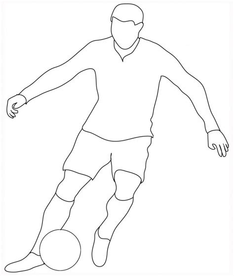 Simple Guidance For You In Sketches Of Soccer Players | Sketches Of Soccer Players in 2020 ...