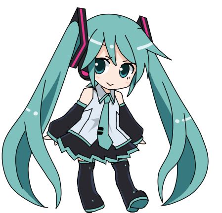 Hatsune Miku Anime Sticker - Hatsune Miku Anime Vocaloid - Temukan & Bagikan GIF