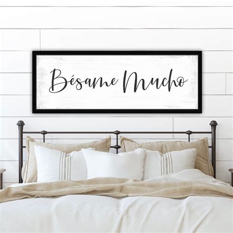 Bésame Mucho Sign Besame Mucho - Etsy