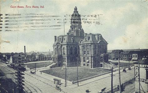 Vintage Travel Postcards: Terre Haute, Indiana