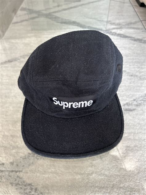 Supreme Black Supreme Hat | Grailed