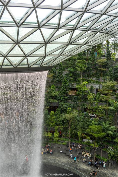 How to Find the Jewel Singapore Airport Waterfall On a Layover