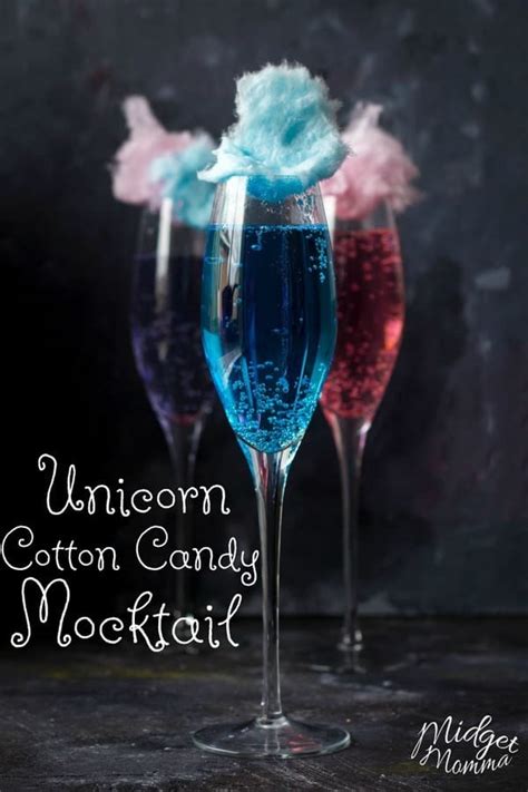 Bubbly Unicorn Cotton Candy Drink • MidgetMomma