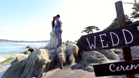 Carmel Beach Wedding Highlight Video - YouTube