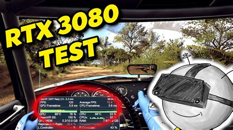 Dirt Rally 2.0 VR // RTX 3080 Performance Test // Valve Index Gameplay ...