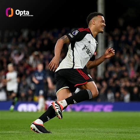 7 - Fulham’s Rodrigo Muniz has scored seven goals in his last seven appearances in the Premier ...