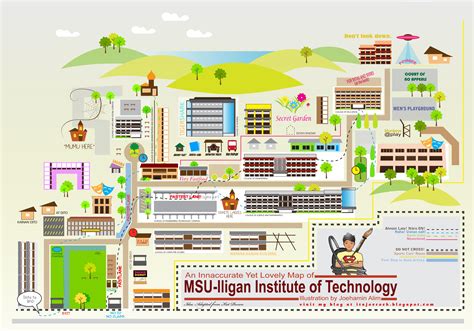 MSU-IIT Campus Map by joethegreat12 on DeviantArt