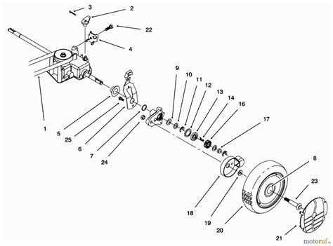 Husqvarna AWD Mower: Explore Rear Axle Parts Diagram