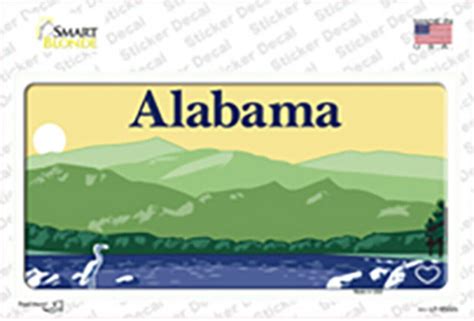 Alabama Sticker Decal